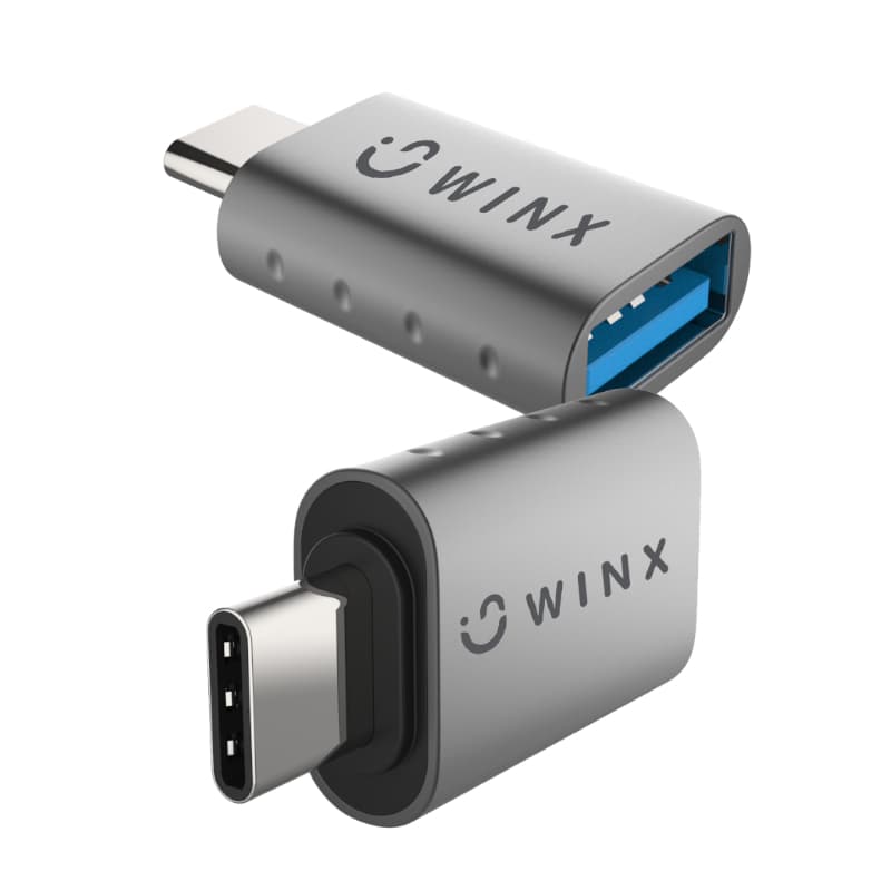WINX LINK Simple Type-C to USB Adapter Dual Pack — image 1