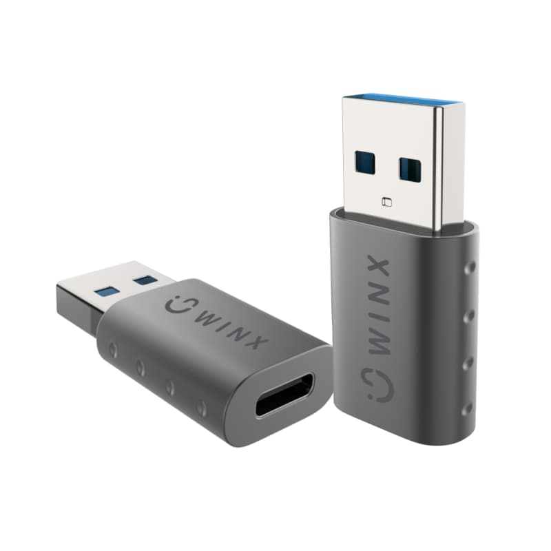 WINX LINK Simple USB to Type-C Adapter Dual Pack — image 1
