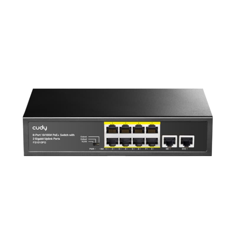 Cudy 10-Port Unmanaged PoE+ Switch — image 1