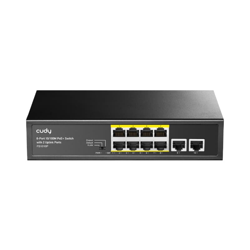Cudy 10-Port Unmanaged PoE+ Switch — image 1