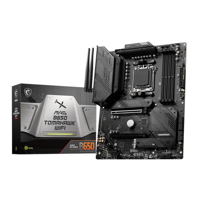 MSI MAG B650 TOMAHAWKWIFI AMD AM5 ATX Gaming Motherboard — image 1