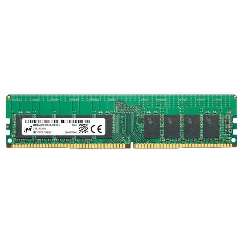 Micron MTA18ASF2G72PDZ-3G2R1R 16GB 3200Mhz DDR4 RDIMM Memory — image 1