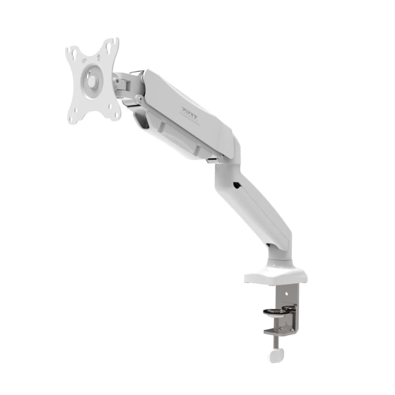PORT Monitor Arm VESA Single Screen - White — image 1