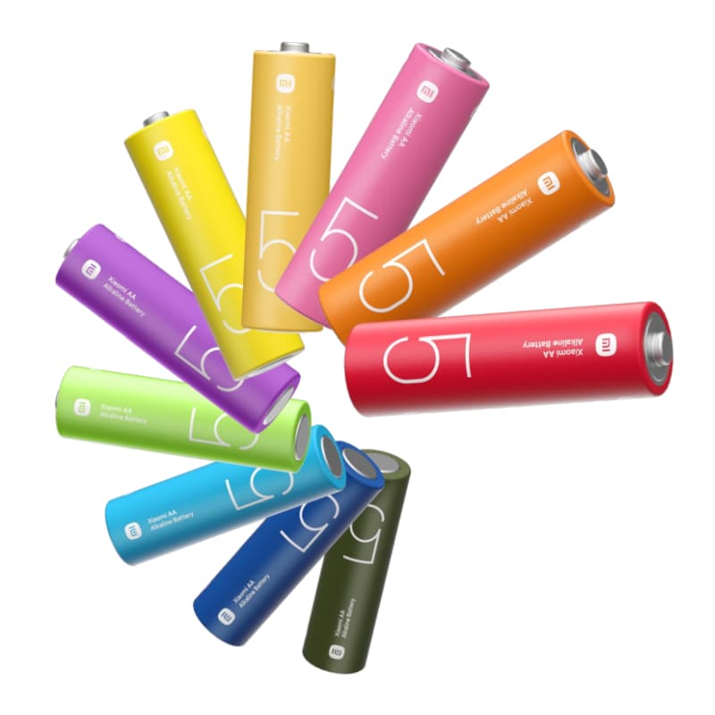 Xiaomi AA Rainbow Batteries (10 Pack) — image 1
