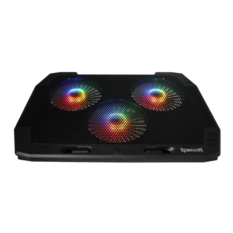 REDRAGON Dual USB 3 Fan RGB Gaming Notebook Stand — image 1