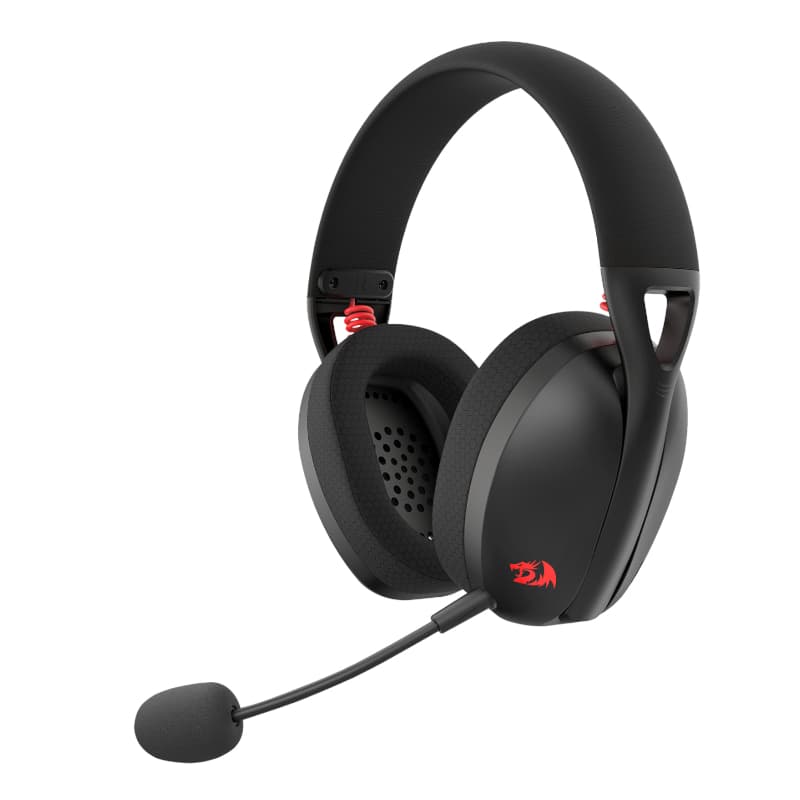 REDRAGON Over-Ear IRE BT5.2 Wireless Gaming Headset - Black — image 1