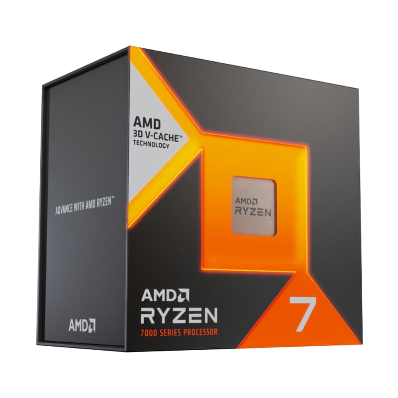 AMD RYZEN 7 7800X3D 8-Core 4.2GHz AM5 CPU — image 1
