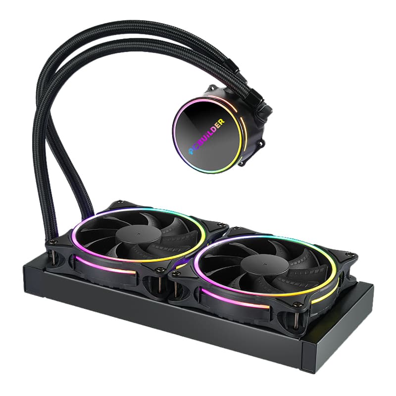 PCBuilder Hydro Chill 240MM AIO Liquid CPU Cooler ARGB — image 1