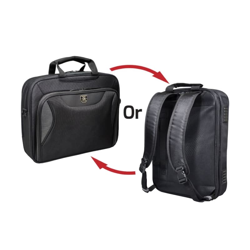 Port Designs Manhattan 15.6" Combo Toploader Backpack — image 1