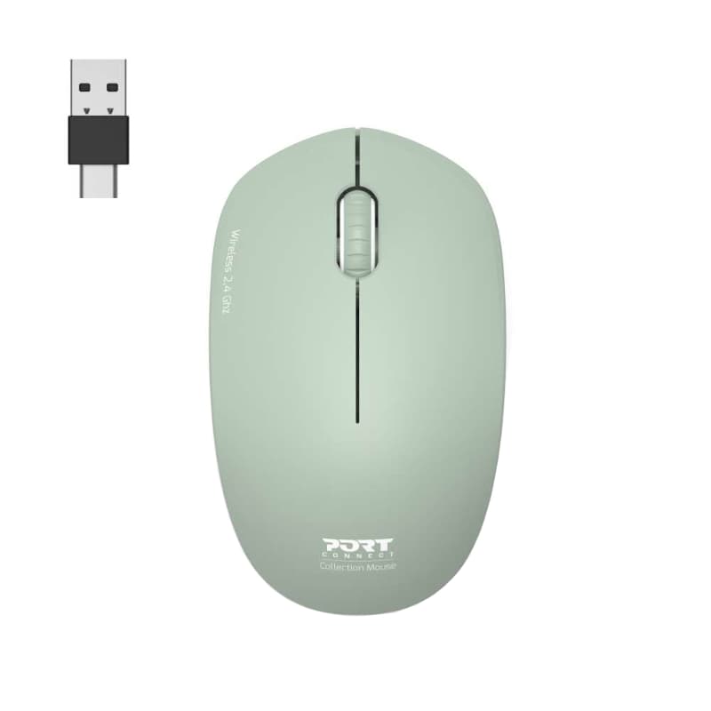 Port Connect MOUSE COLLECTION II WIRELESS Olive — image 1