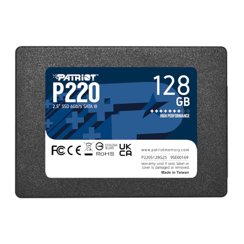 Patriot P220 128GB 2.5" SSD — image 1
