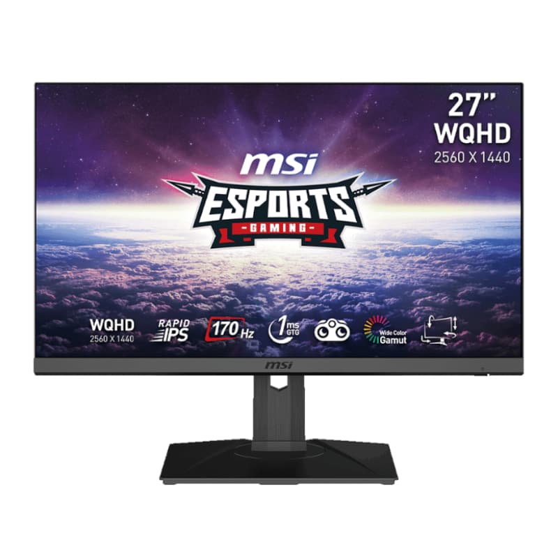 MSI G272QPF 27" WQHD IPS 170Hz 1ms Flat Gaming Monitor — image 1