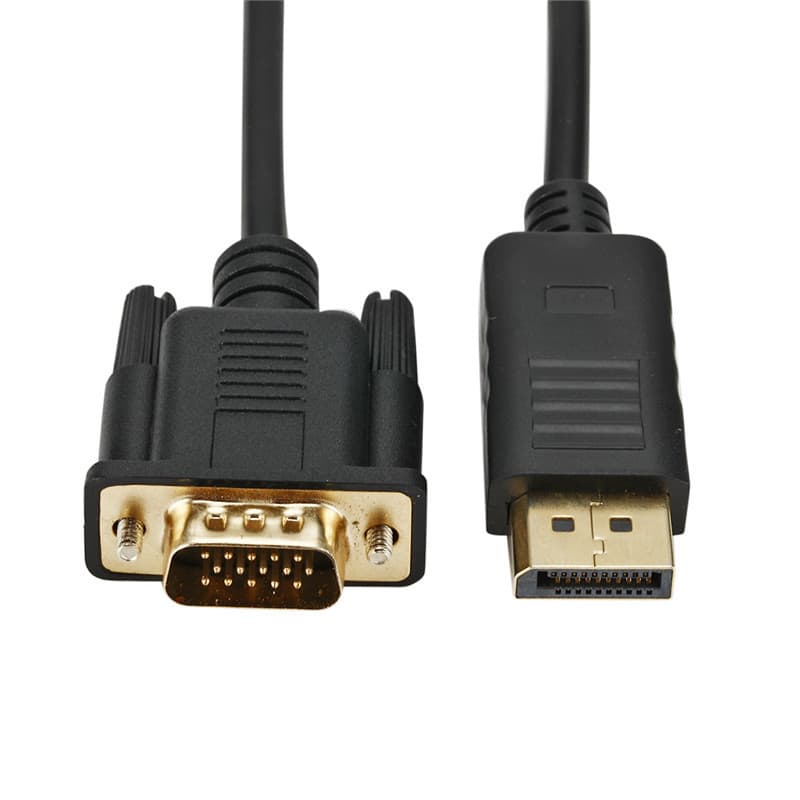 Gizzu 1080P DisplayPort to VGA Cable 1.8m Poly — image 1