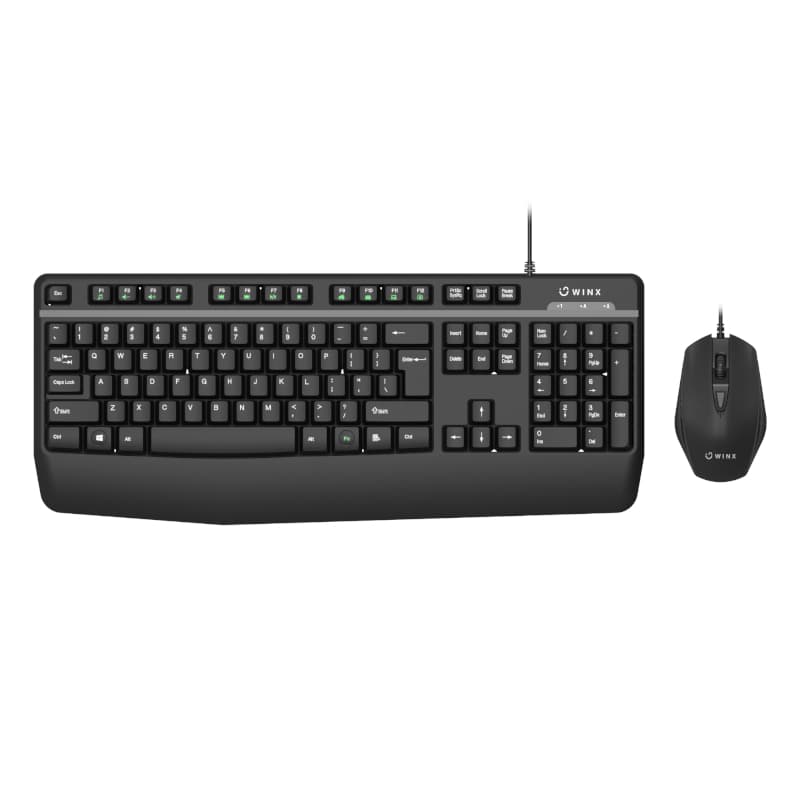 WINX DO Essential Wired Keyboard and Mouse Combo — image 1