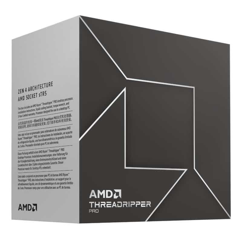 AMD RYZEN Threadripper Pro 7965WX 3.8Ghz 24-Core CPU — image 1