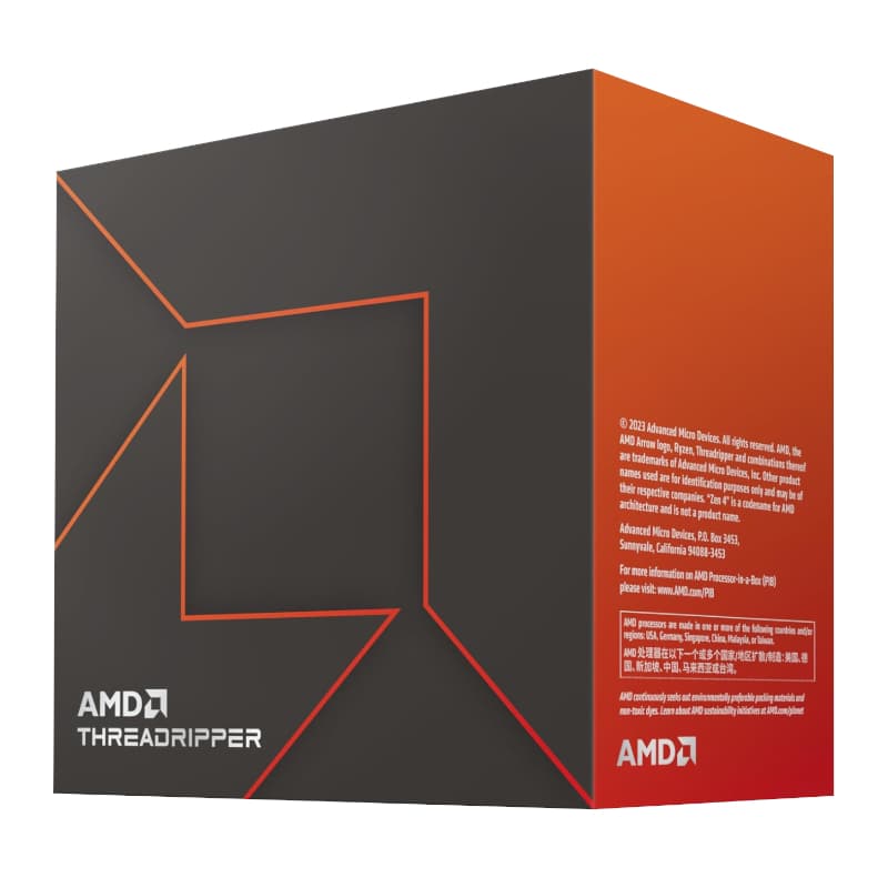 AMD RYZEN Threadripper 7970X 4.0Ghz 32-Core CPU — image 1