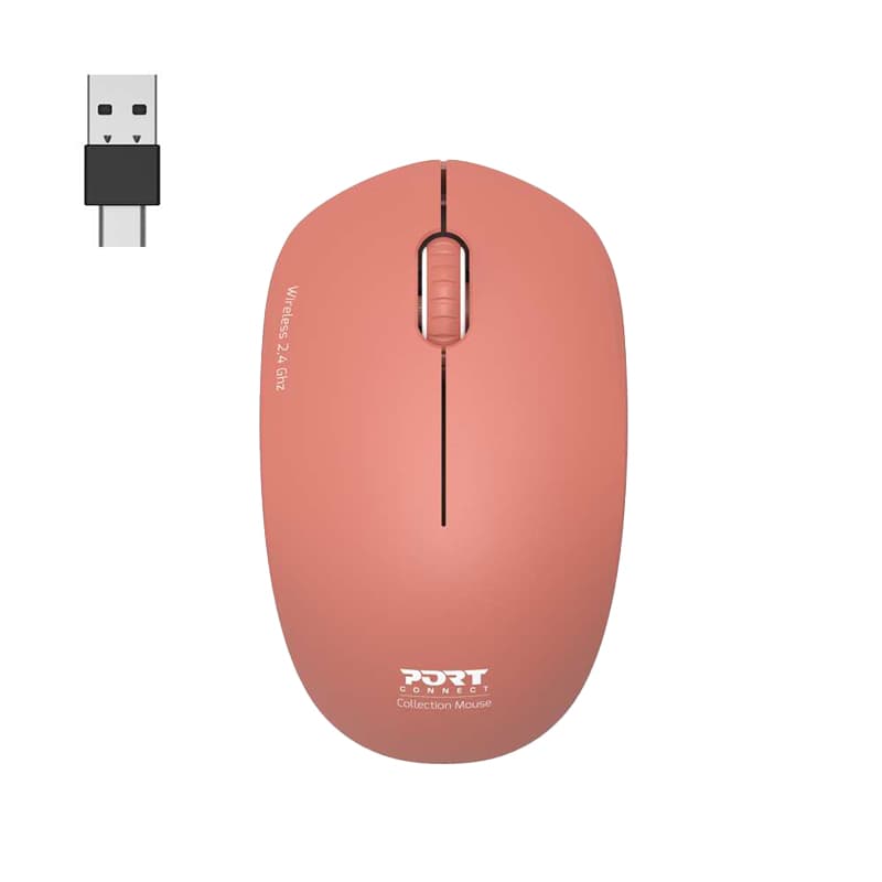 Port Connect MOUSE COLLECTION II WIRELESS Terracota — image 1