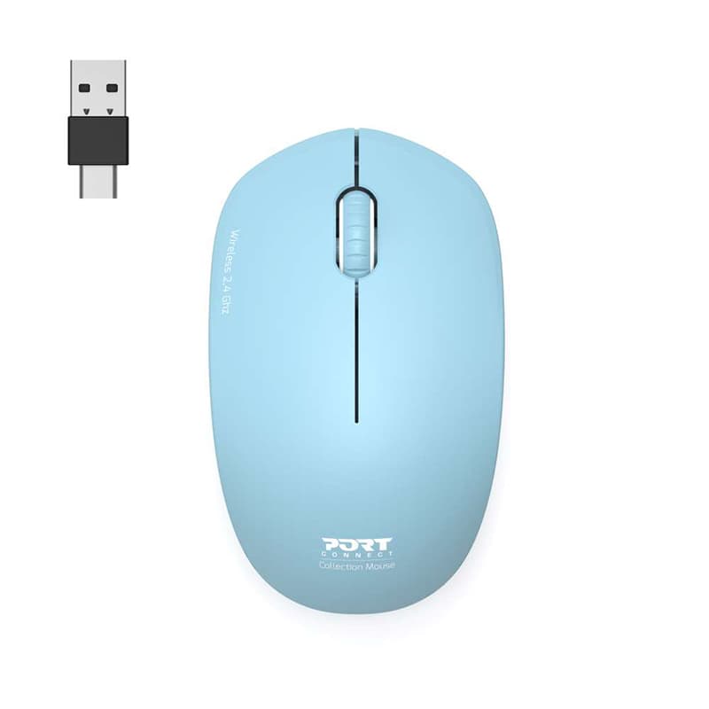 Port Connect MOUSE COLLECTION II WIRELESS Azur — image 1