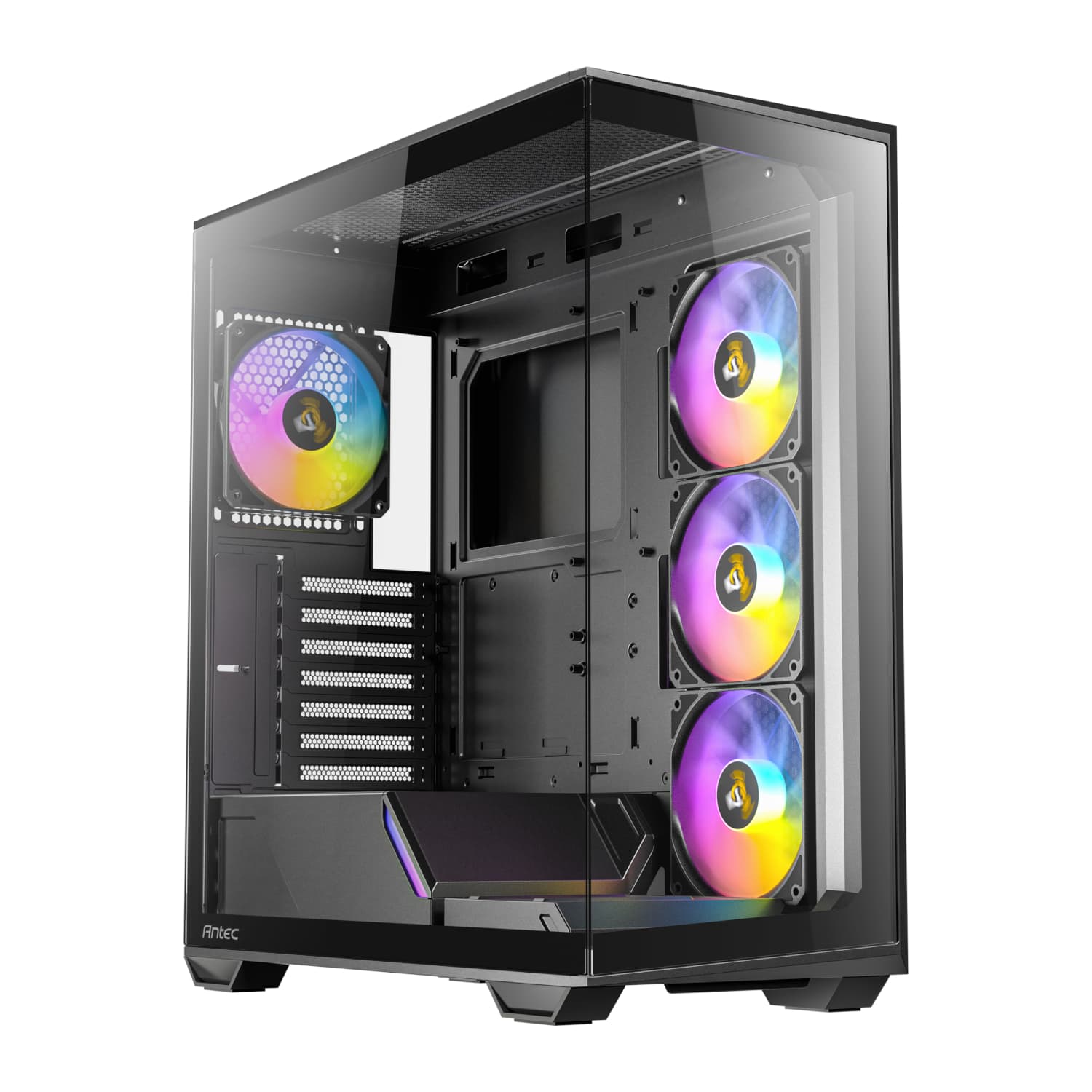 Antec C3 ARGB ATX | Micro-ATX | ITX ARGB Mid-Tower Gaming Chassis - Black — image 1