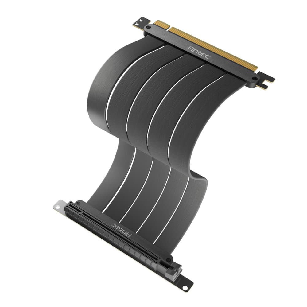 Antec GPU Riser Cable PCIE 4.0 Black (200mm) — image 1