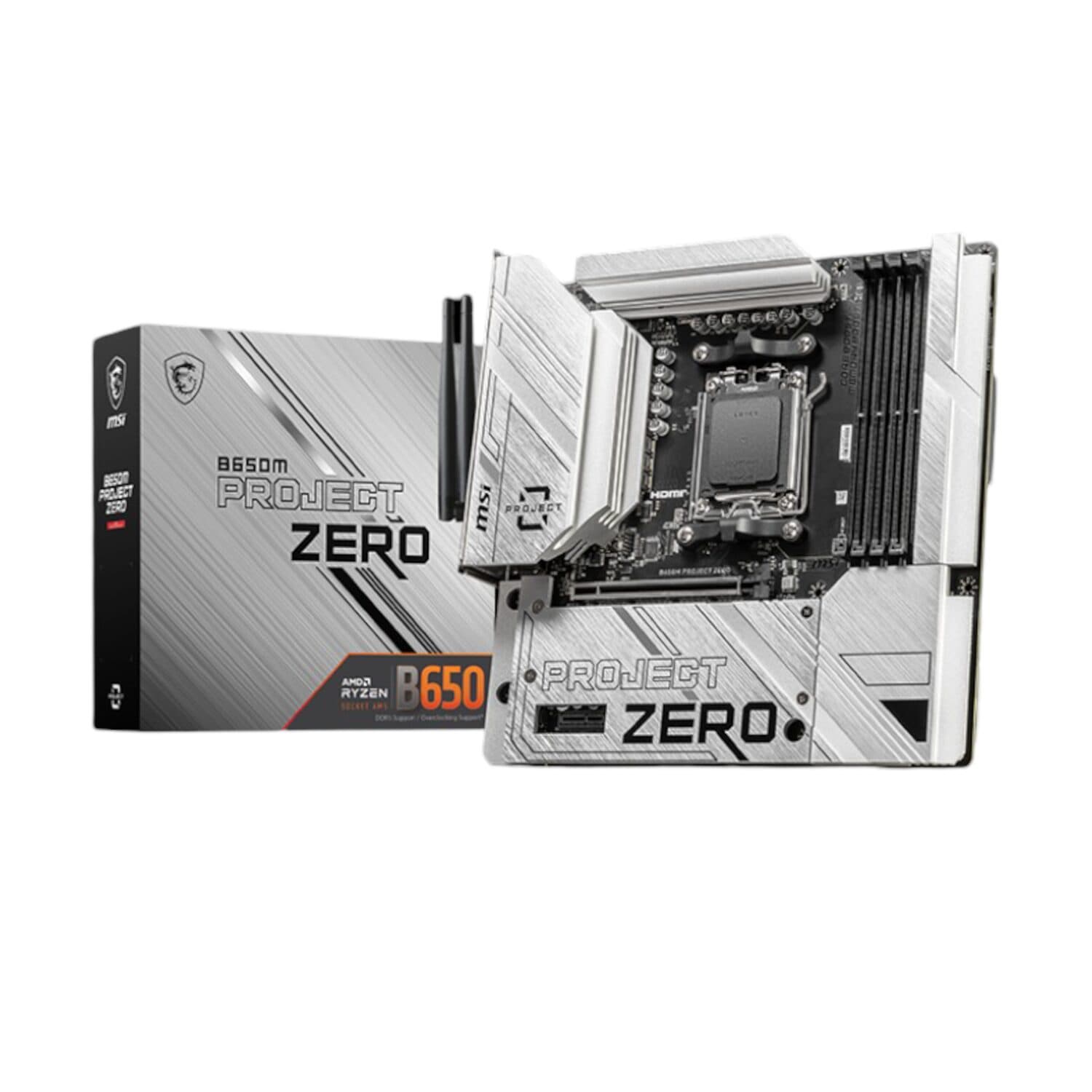 MSI B650M PROJECT ZERO MotherBoard — image 1