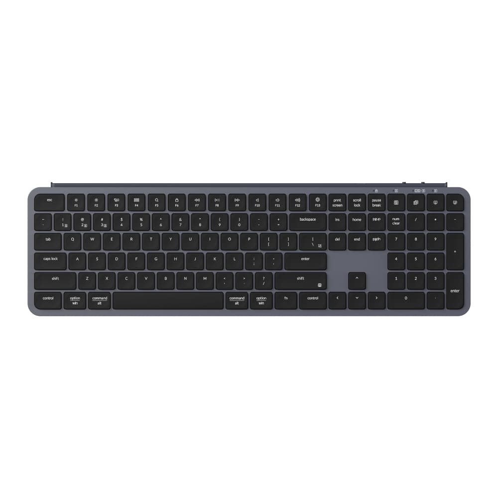 Keychron B6 Pro Ultra-Slim 100% Wireless Keyboard – Space Grey — image 1