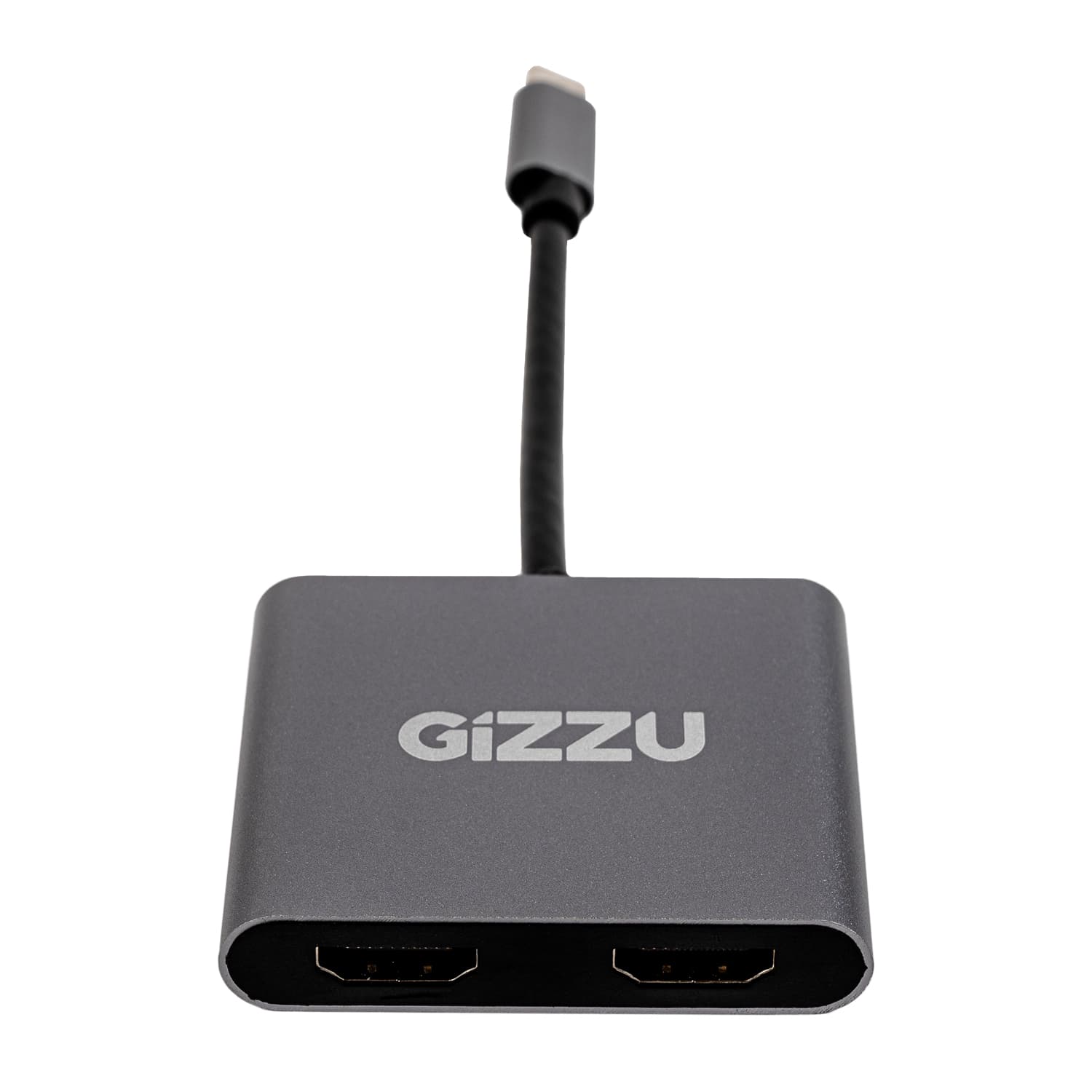 Gizzu 4-in-1 Type-C to Dual HDMI Hub — image 1