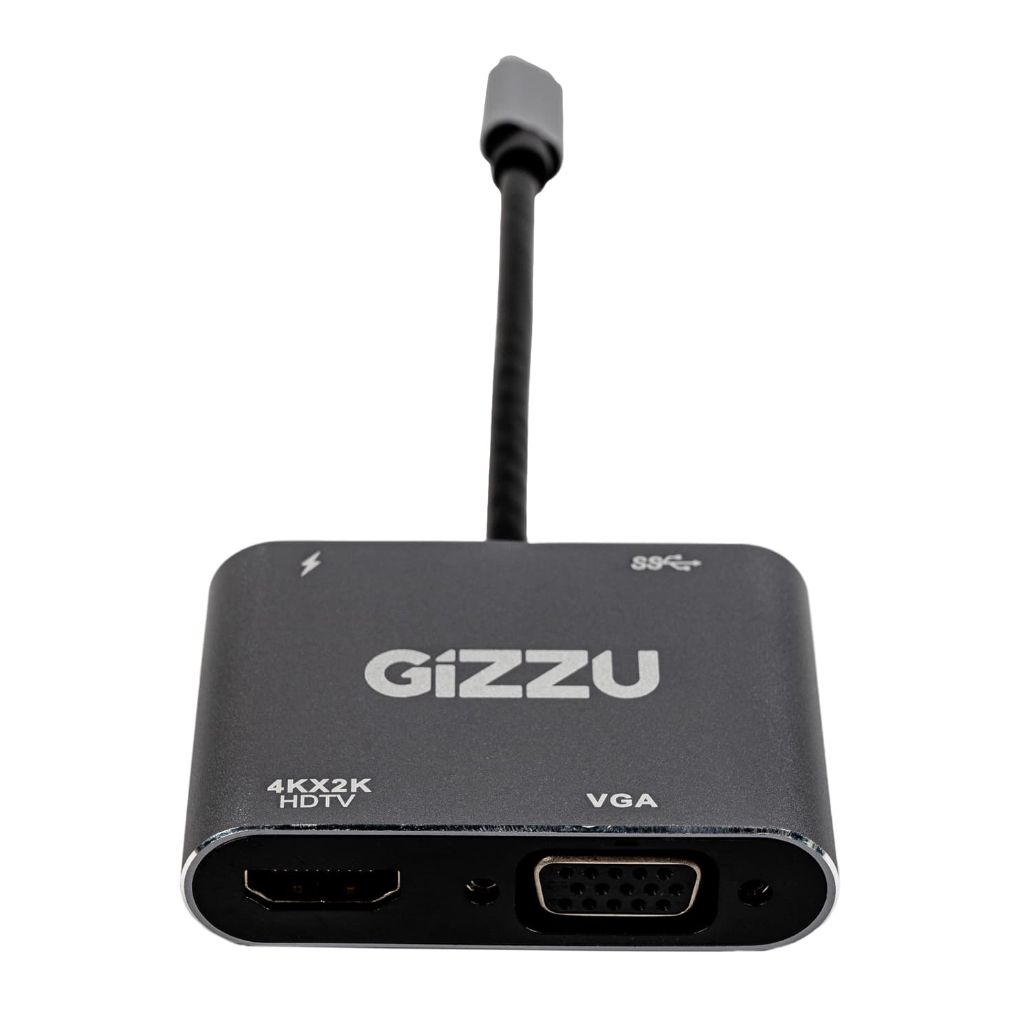 Gizzu 4-in-1 Type-C to HDMI/VGA/USB3.0 Hub — image 1