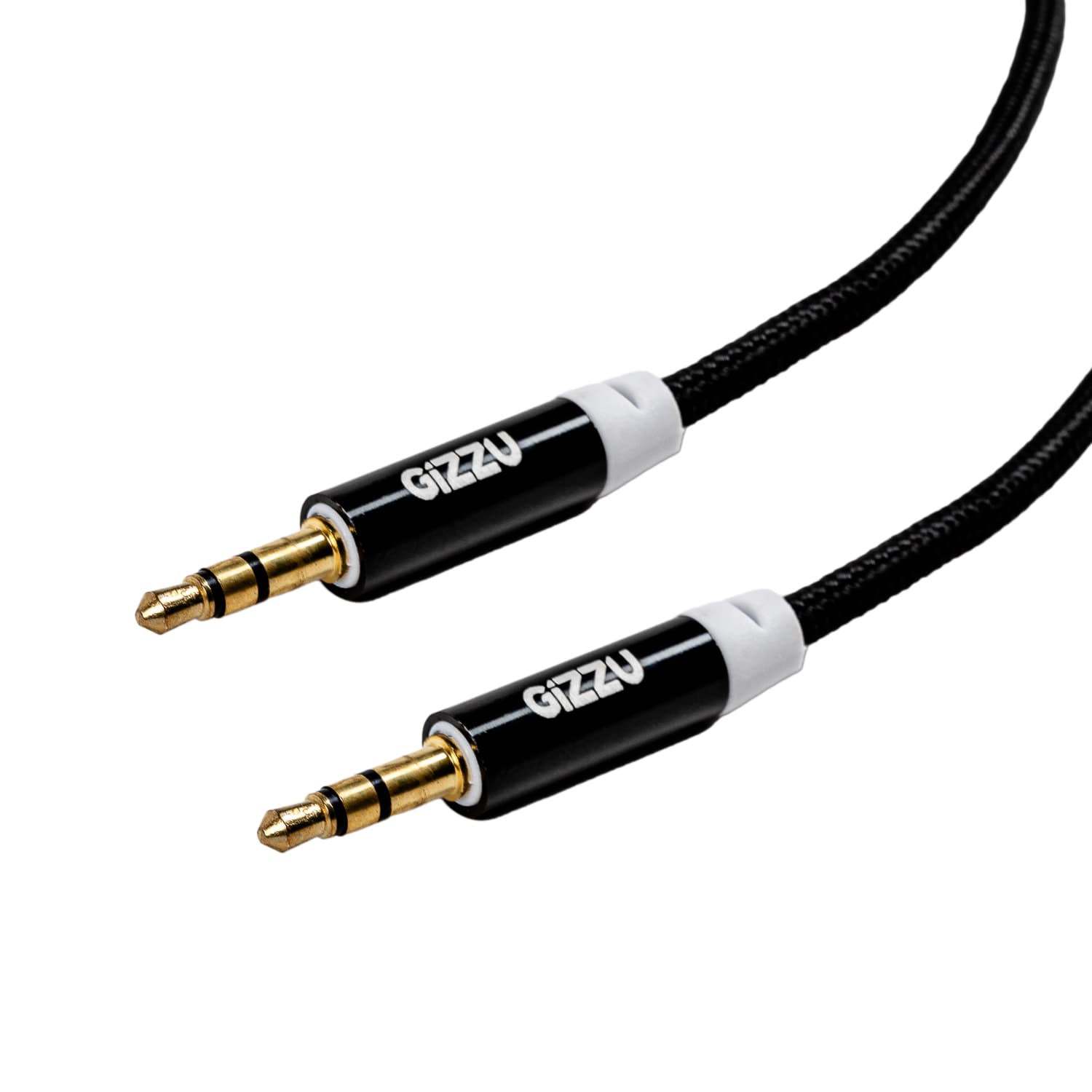 Gizzu 3.5mm AUX Cable 2m - Black — image 1
