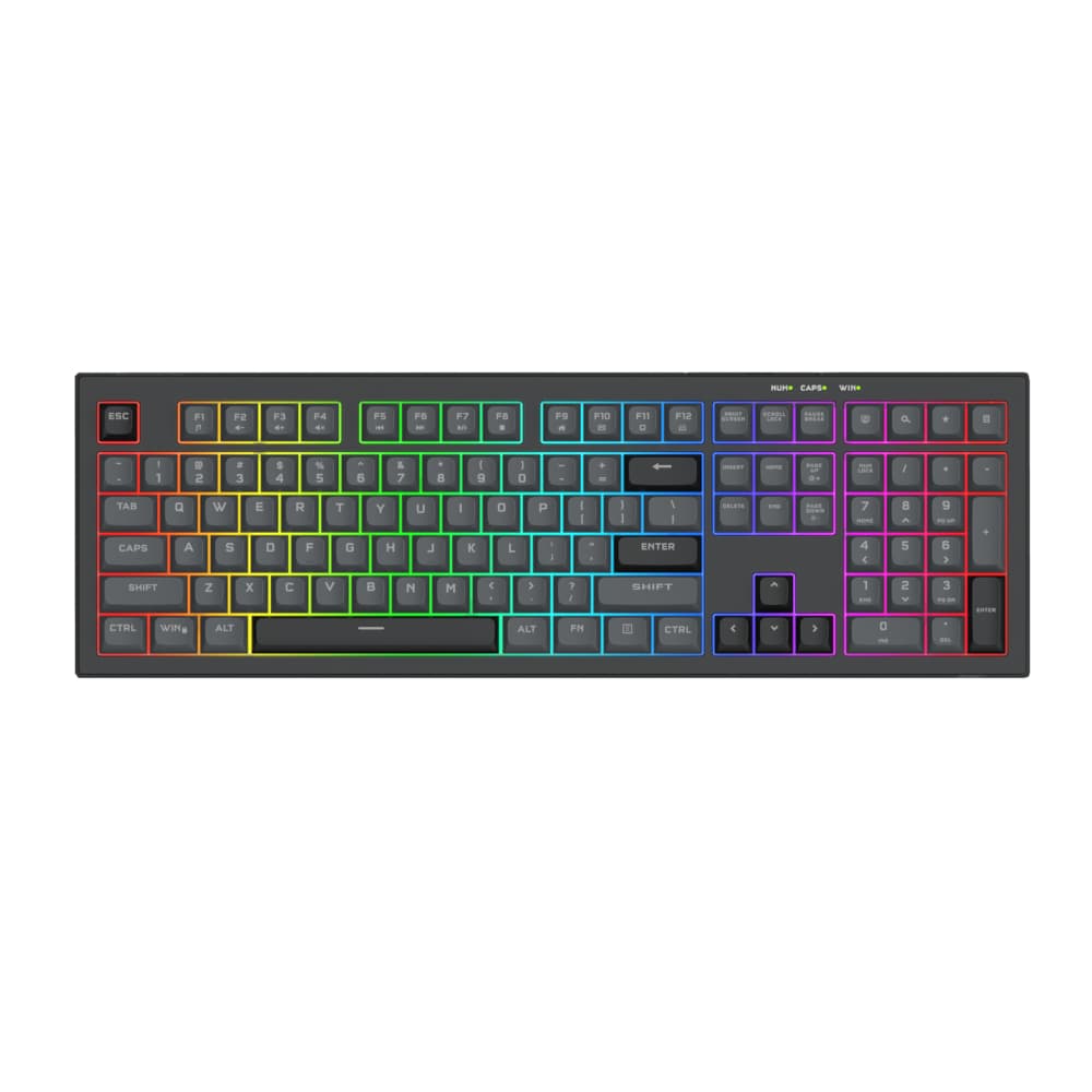 REDRAGON CRUX Membrane Gaming Keyboard - Black — image 1