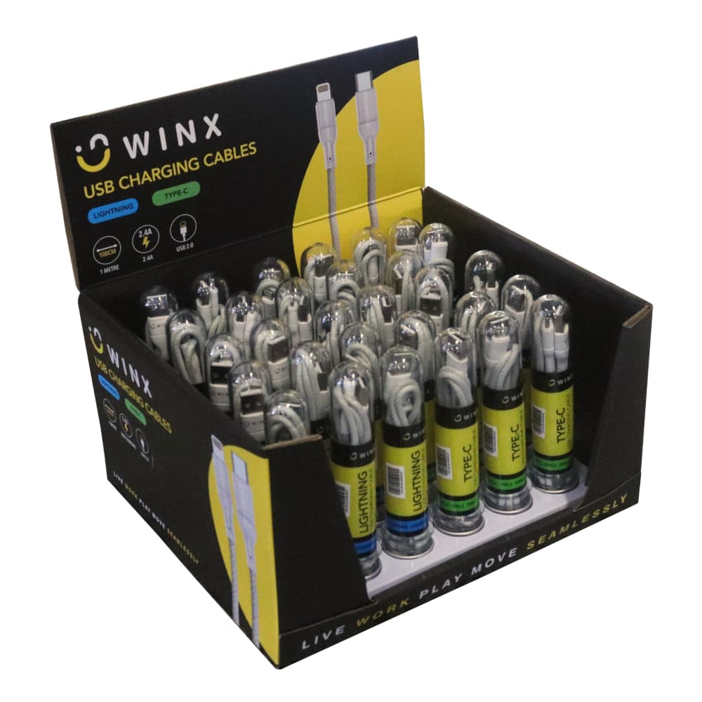 WINX USB to Type-C|Lightning Charging Cables — image 1