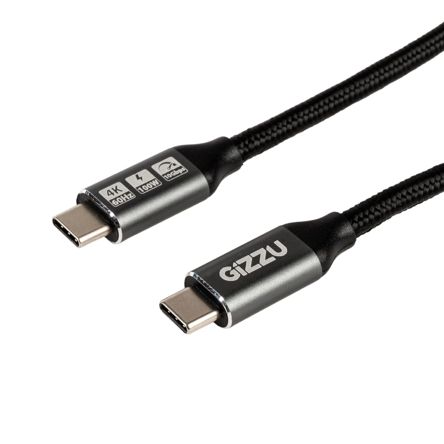 GIZZU 100W 10Gbps Type-C 2m Cable — image 1