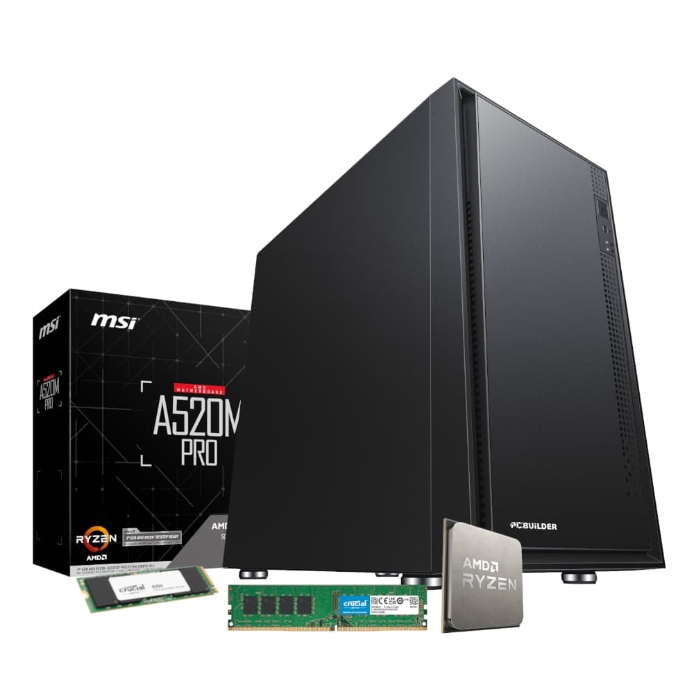 PCBuilder AMD Ryzen 7 5700G HOME MASTER Windows 11 Desktop PC — image 1