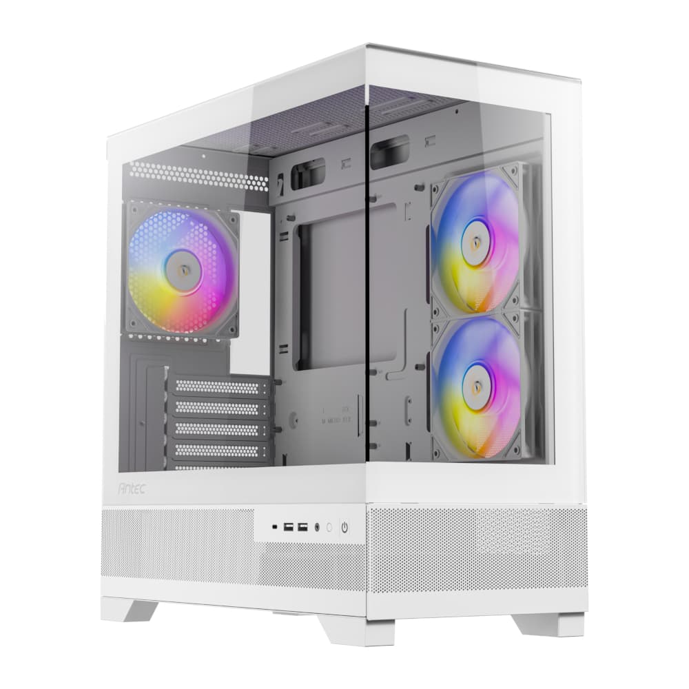 Antec CX500M Micro-ATX | ITX RGB Mini-Tower Gaming Chassis Type-C - White — image 1