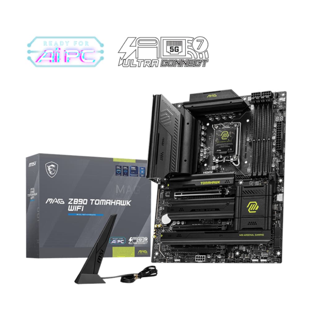 MSI MAG Z890 TOMAHAWK WIFI Intel LGA1851 ATX Gaming Motherboard — image 1