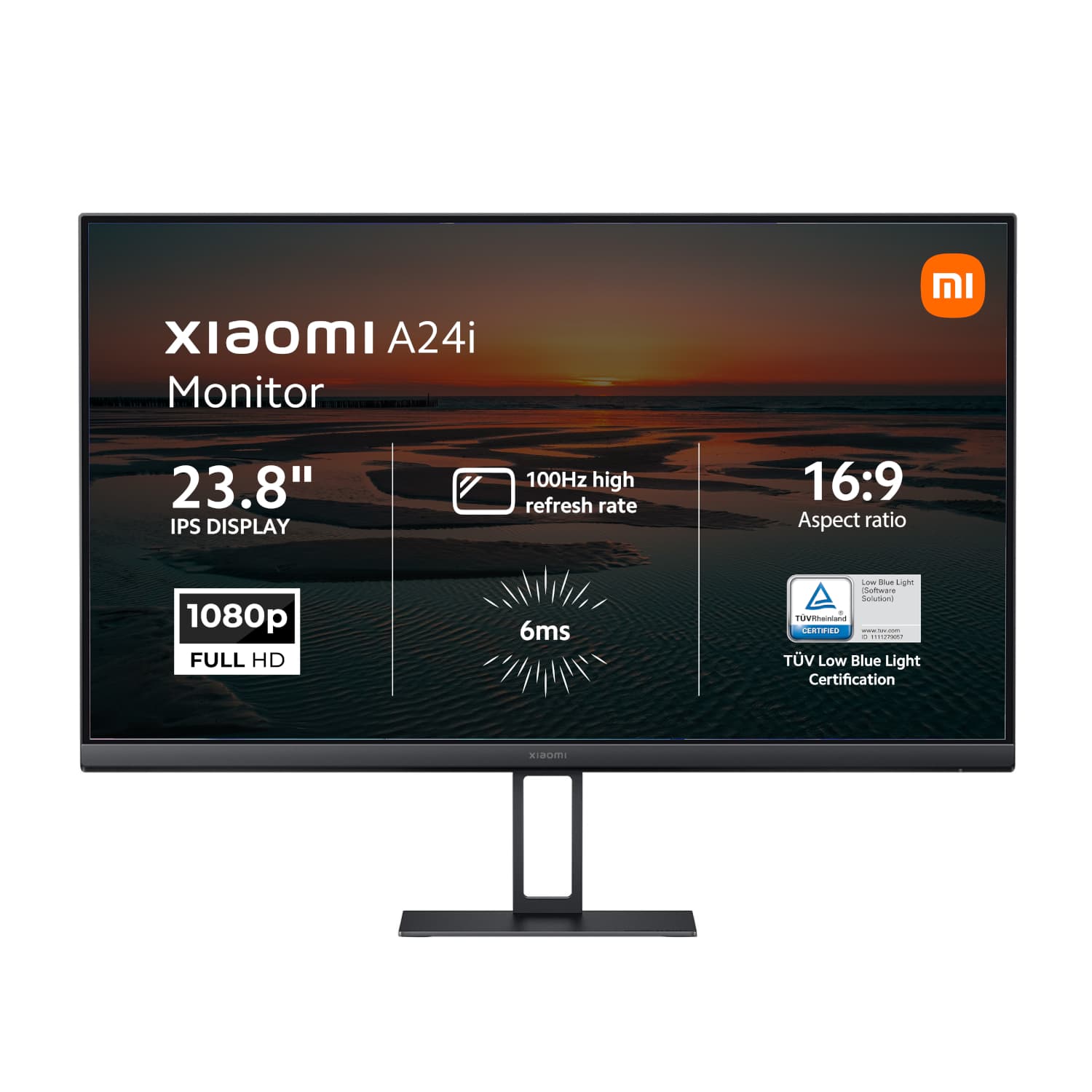 Xiaomi A24i 24" Full HD 1080p IPS Monitor (100Hz, 6ms, and VESA Mount) — image 1