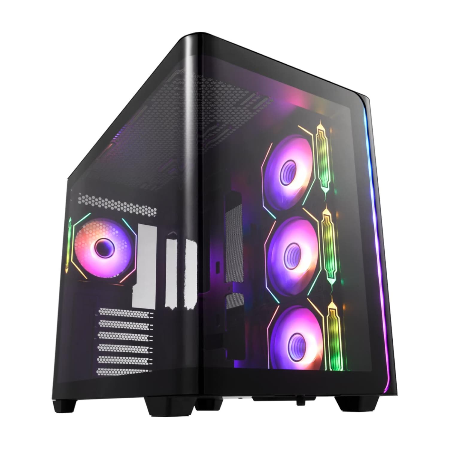 FSP M580 ATX Gaming Chassis - Black — image 1