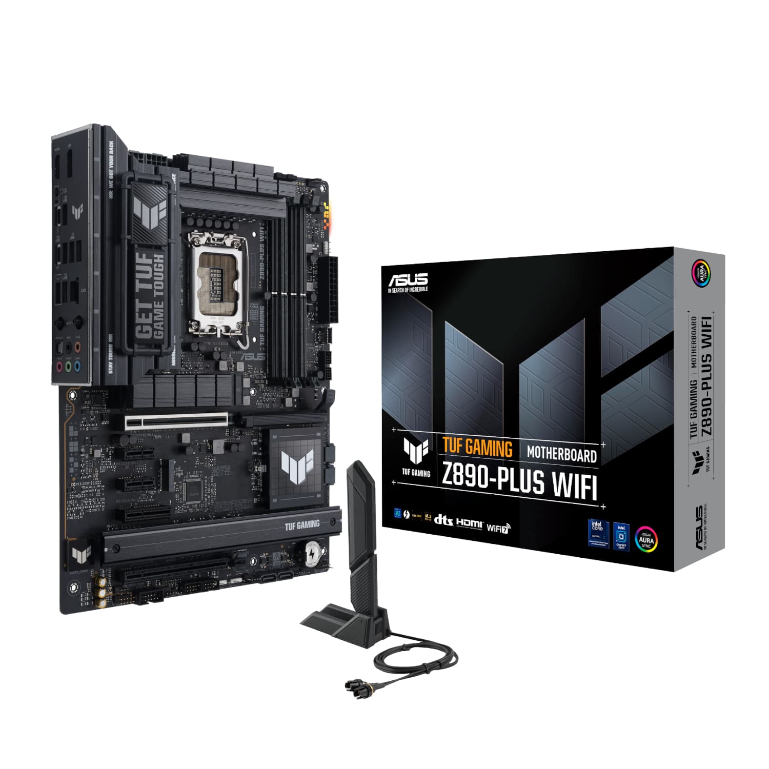 Asus TUF Gaming Z890-PLUS WIFI Intel LGA1851 ATX Gaming Motherboard — image 1