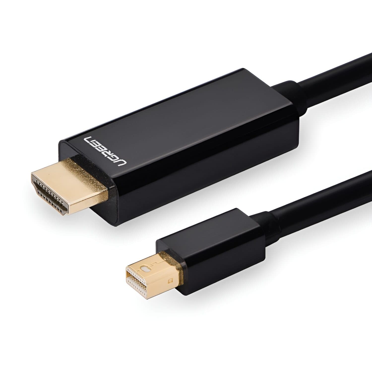 UGREEN Mini DisplayPort Male to 4K@30Hz HDMI Cable 1.5m - Black — image 1