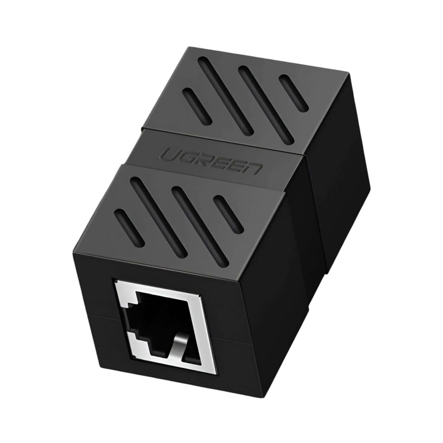 UGREEN RJ45 1Gbps Ethernet Cable Extender Adapter - Black — image 1