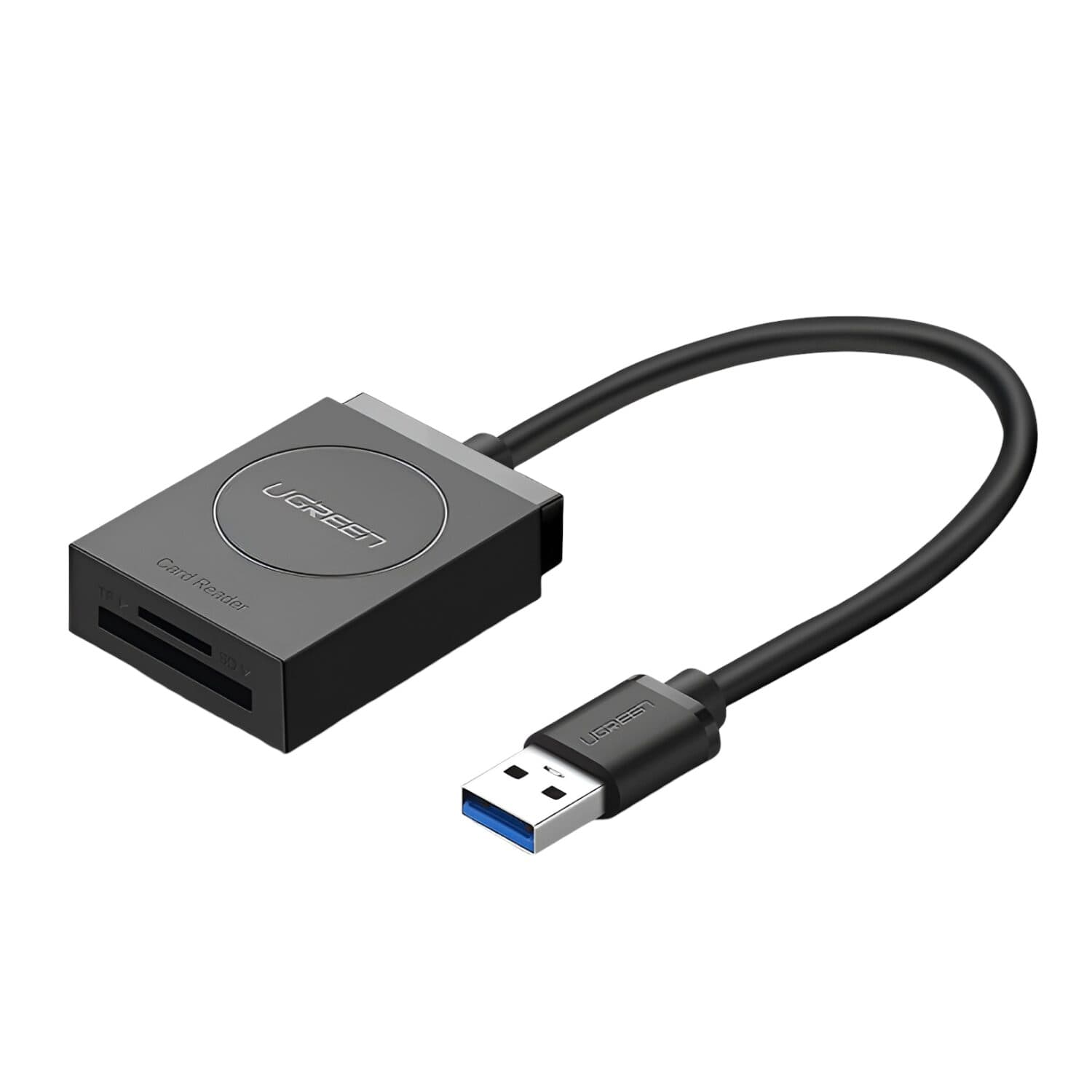 UGREEN USB 3.0 Dual Slot Card Reader for SD/TF Cards – 5Gbps Data Transfer — image 1