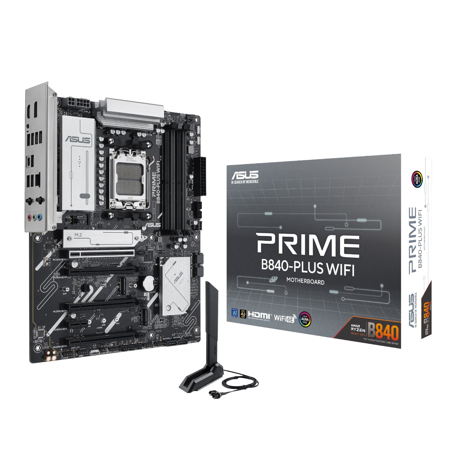 Asus PRIME B840-PLUS WIFI AMD AM5 ATX Gaming Motherboard — image 1