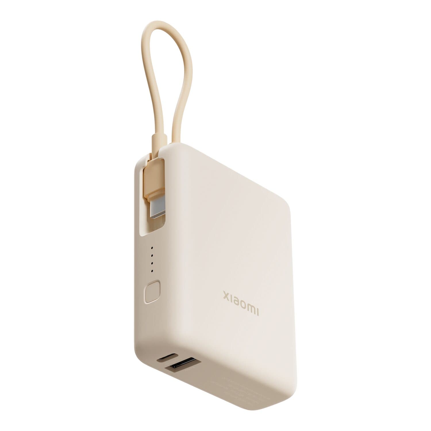 Xiaomi 33W Power Bank 10000 (Integrated Cable) - Tan — image 1