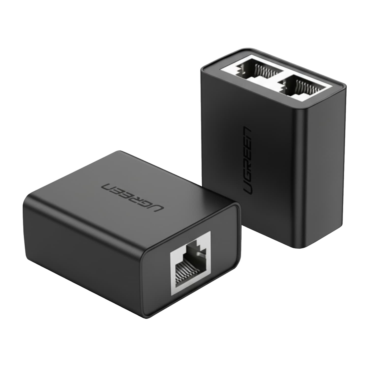 UGREEN RJ45 Splitter Adapter 2 Pack (Black) — image 1