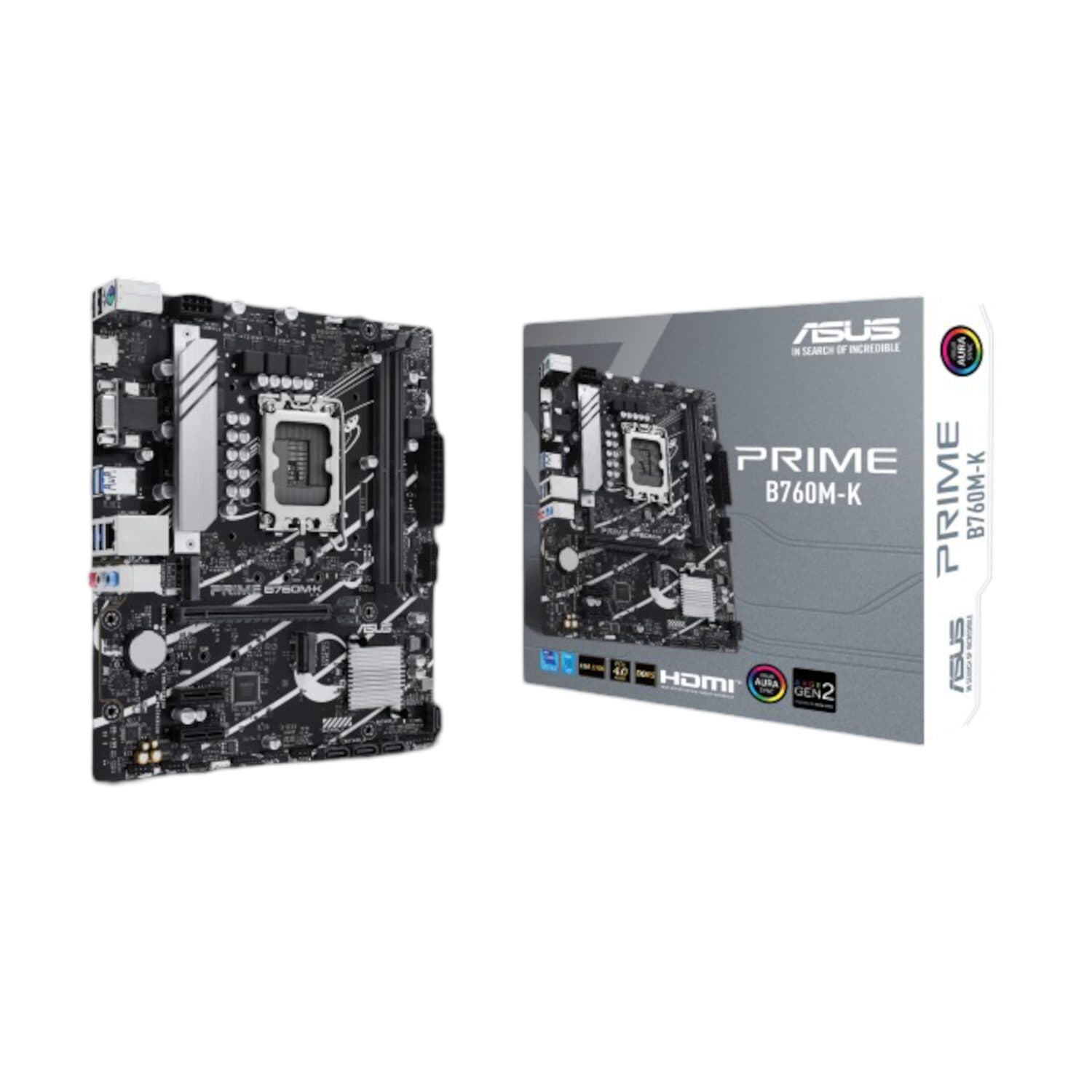 Asus PRIME B760M-K LGA1700 mATX Motherboard — image 1