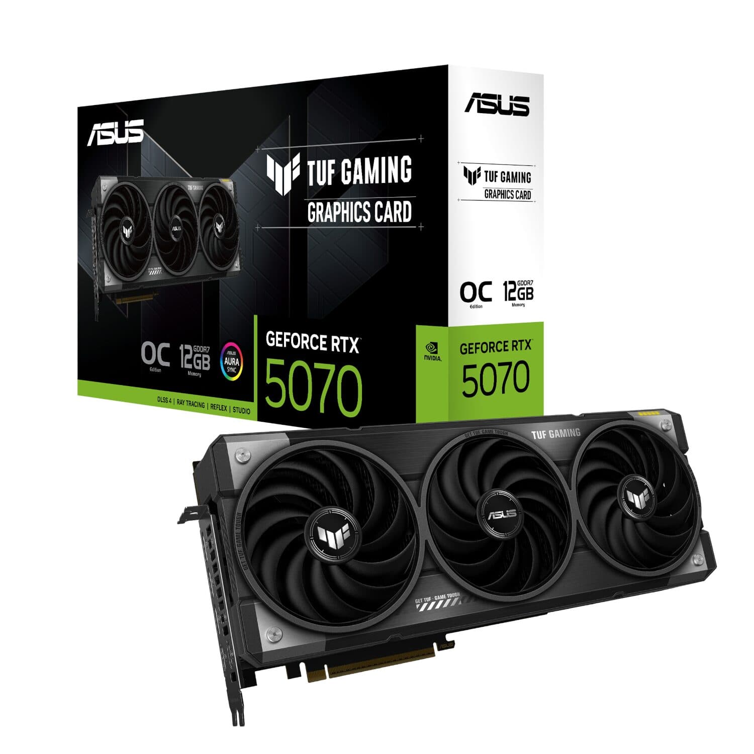 Asus TUF Gaming GeForce RTX 5070 12GB GDDR7 OC Edition — image 1