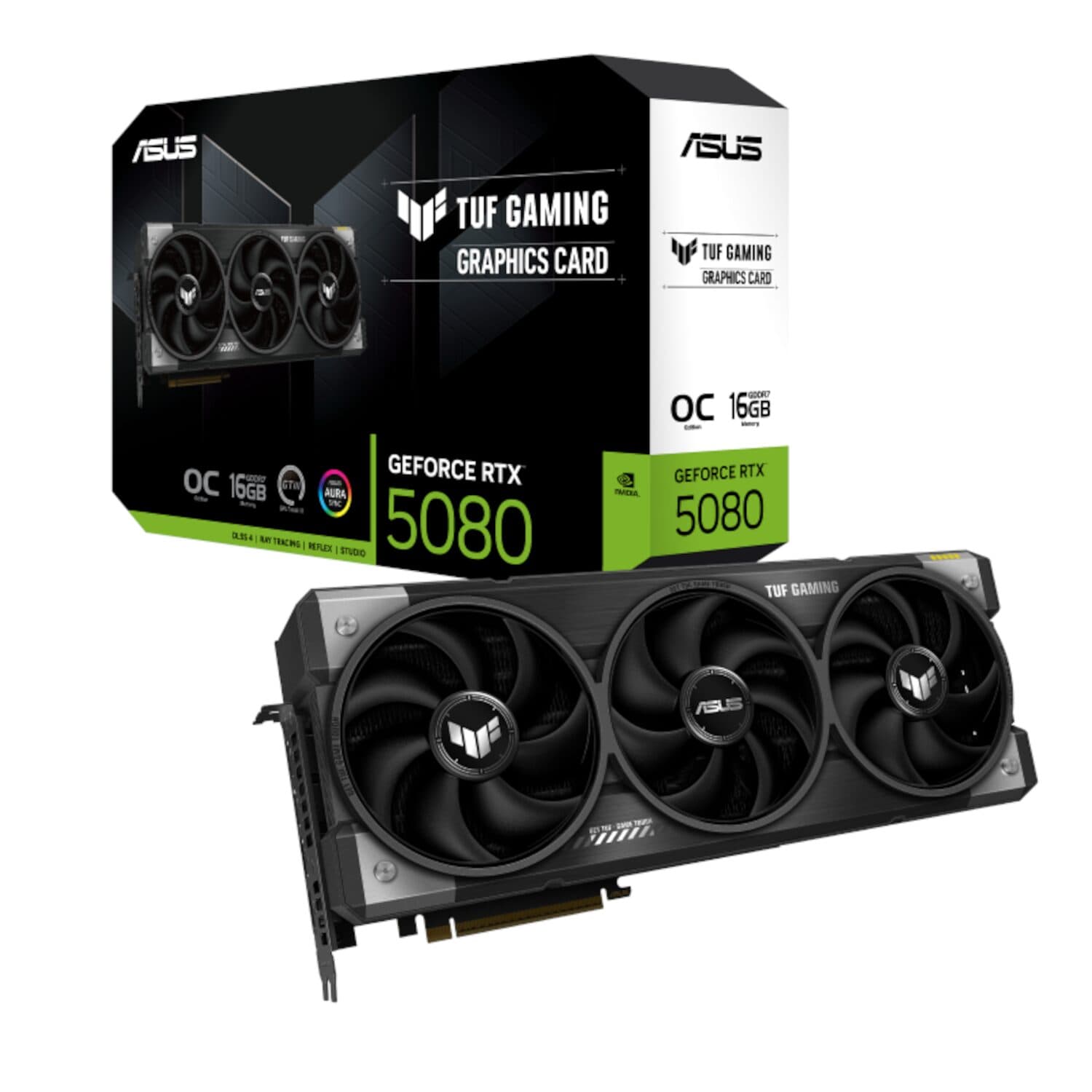 Asus TUF Gaming GeForce RTX 5080 16GB GDDR7 OC Edition — image 1