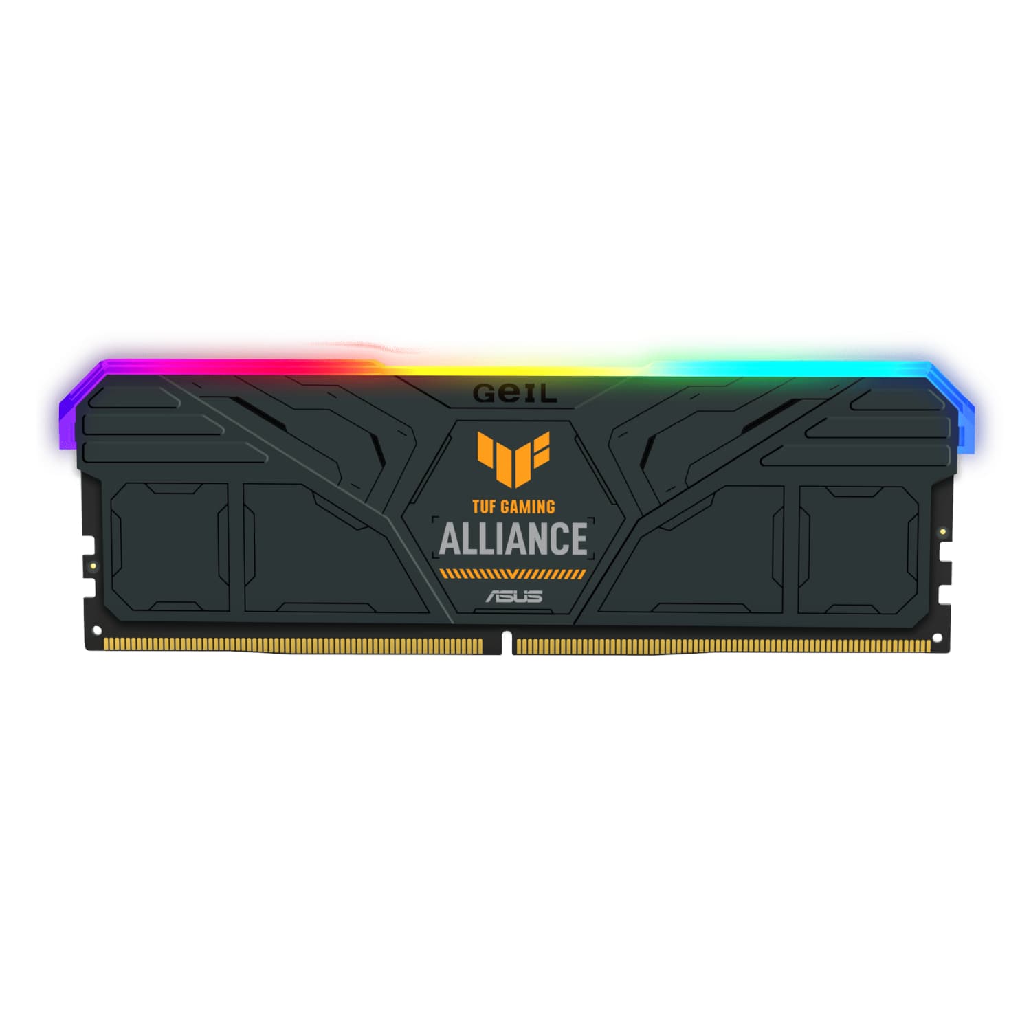 Geil Gemini TUF RGB 32GB KIT(2X16GB) 6000MHz DDR5 Desktop Gaming Memory - Grey — image 1