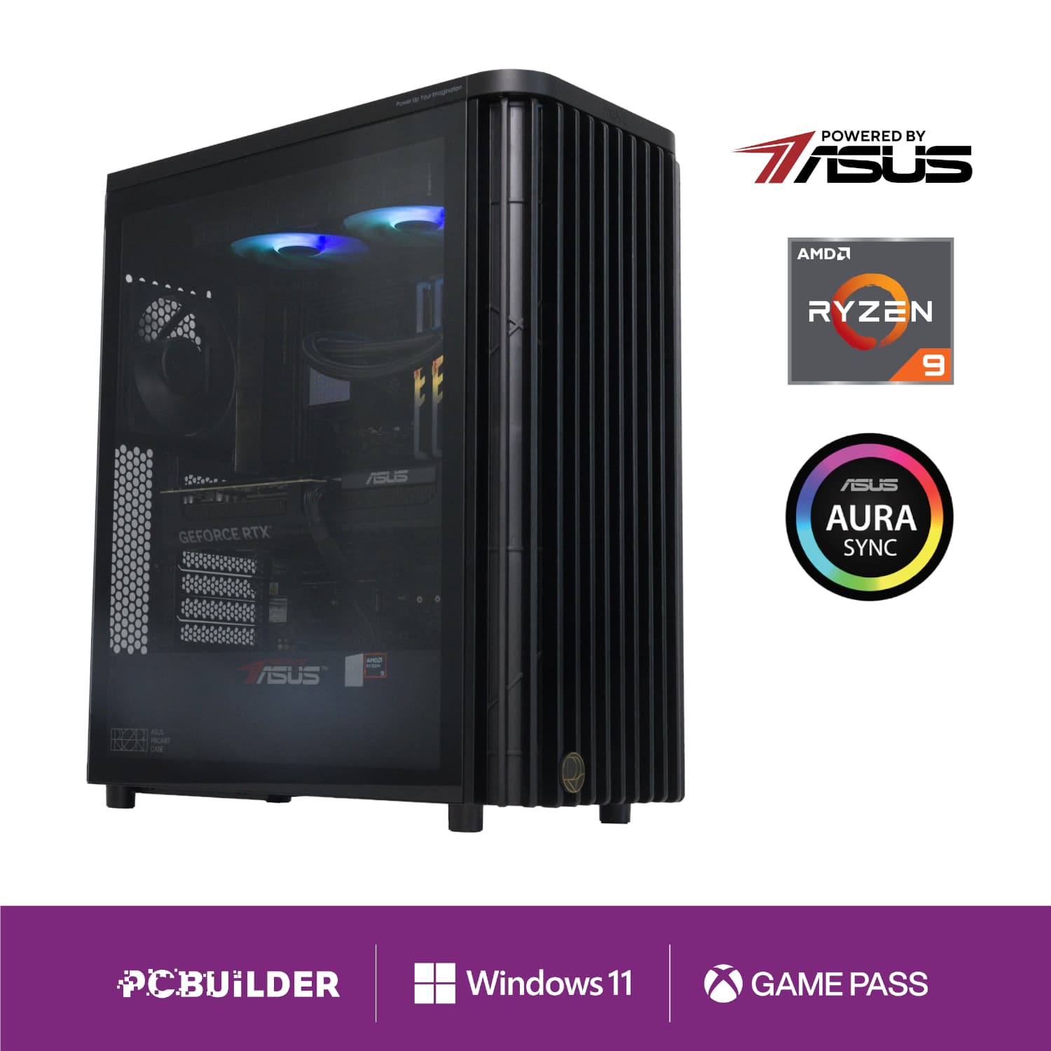 PCBuilder Ryzen 9 9900X MICHELANGELO Windows 11 Creator PC — image 1