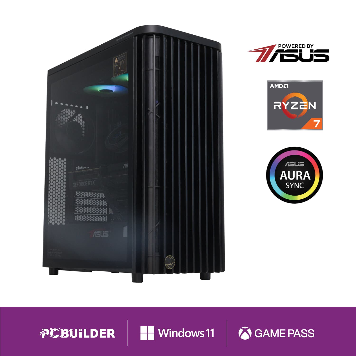 PCBuilder Ryzen 7 9700X MONET Windows 11 Creator PC — image 1